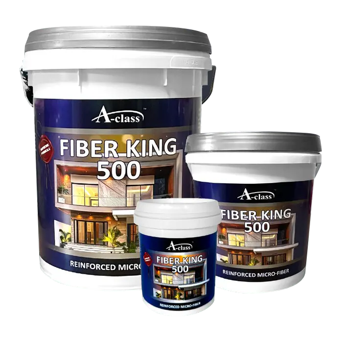 A-Class Fiber King 500 Waterproofing Coating, Reinforced Micro-Fiber